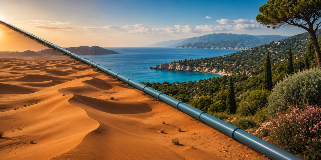 Sahara desert solar energy potential